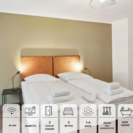 Neu - Sandapart32 - Fewo2 - Krausse - Bis Zu 4 Pers. - 2 Schlafzimmer *